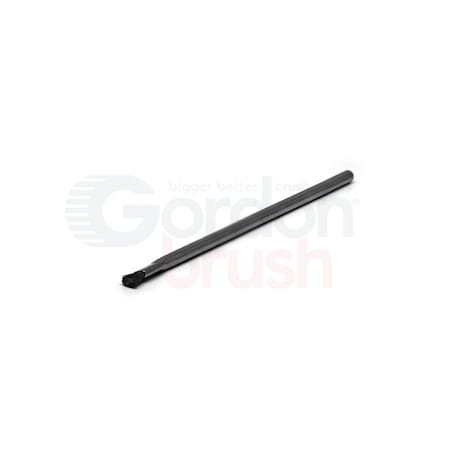 Gordon Brush Conductive Applicator Brush, 0.003 SS Wire, 1/8 D SS Tube Handle, PK12 SST2SSG-12